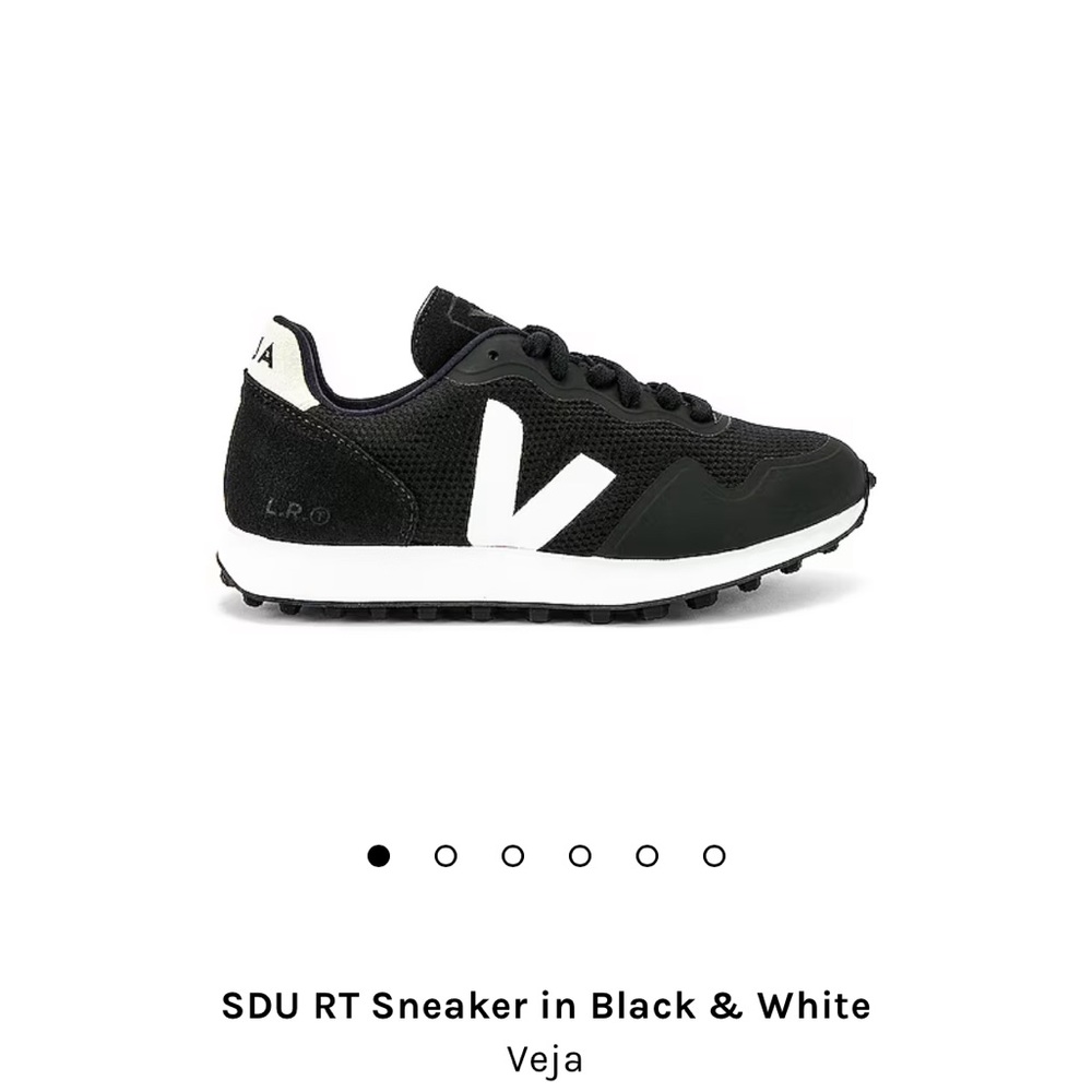 Veja SDU Black Womens size 7 NEVER WORN